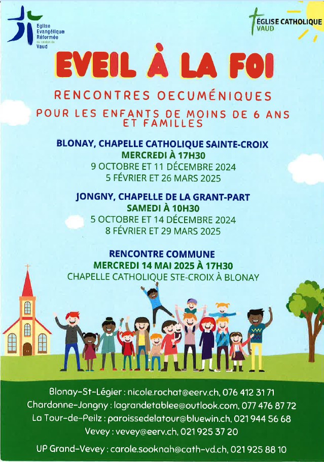 Eveil à la foi 2024-2025
