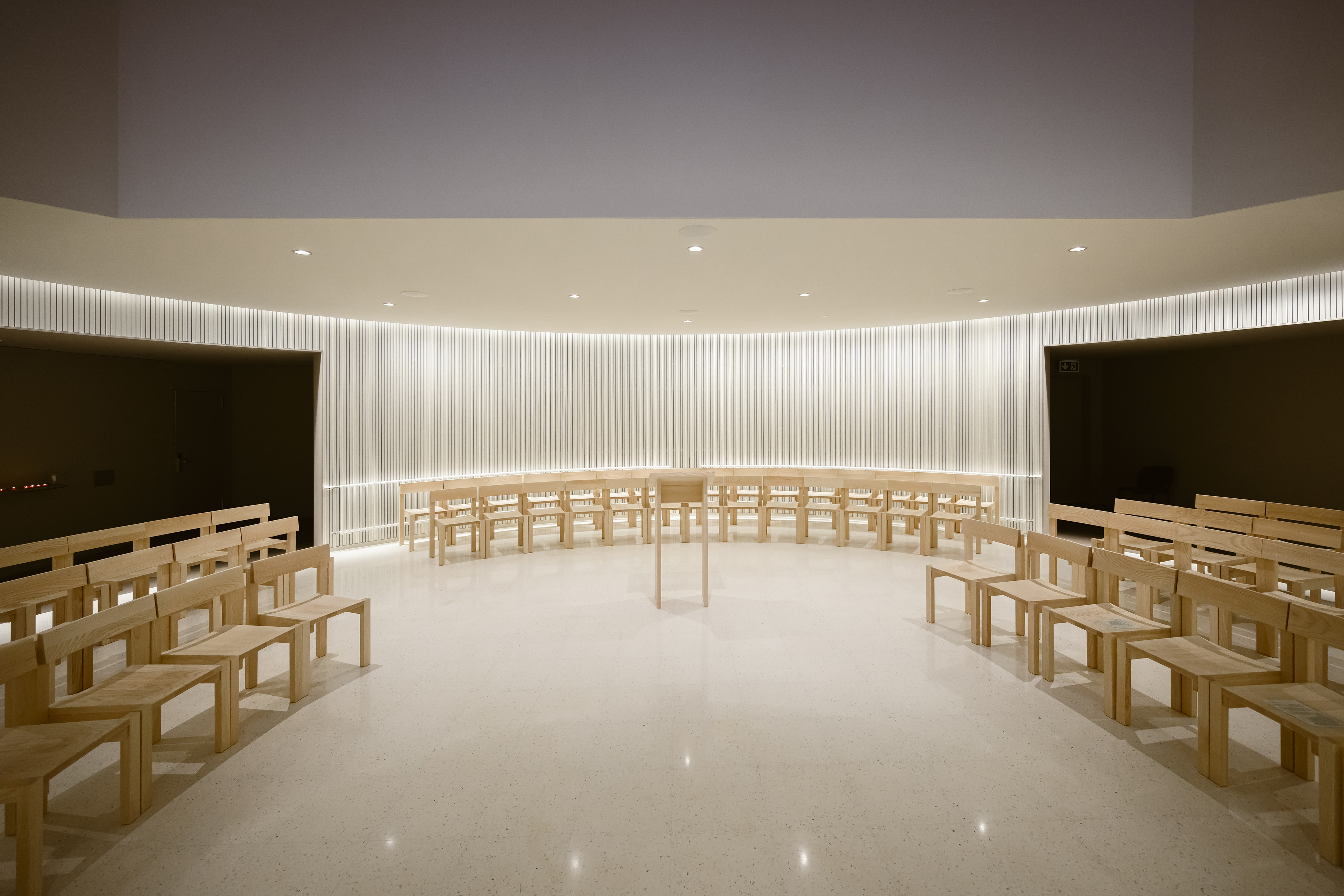 Inauguration de l'Espace Maurice Zundel à Lausanne, dimanche 21 avril 2024. (© Gabriel Monnet)