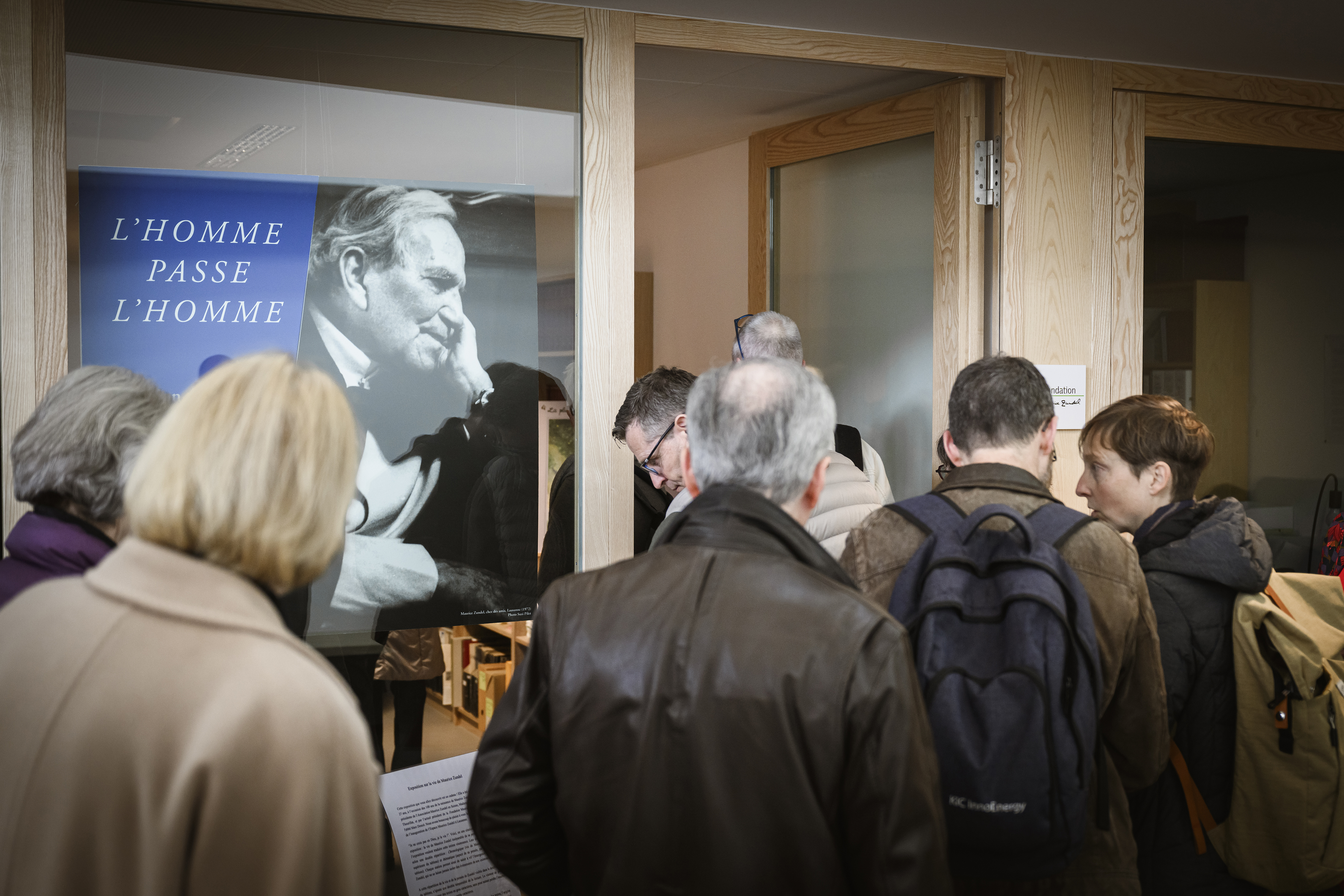 Inauguration de l'Espace Maurice Zundel à Lausanne, dimanche 21 avril 2024. (© Gabriel Monnet)