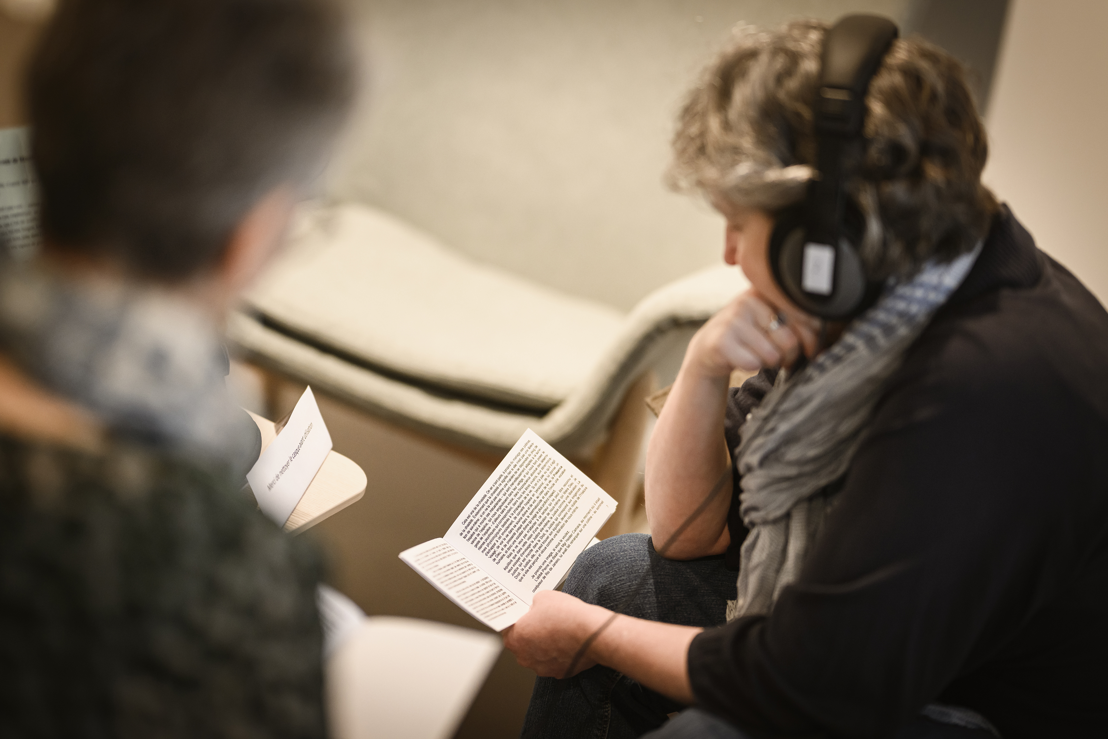 Inauguration de l'Espace Maurice Zundel à Lausanne, dimanche 21 avril 2024. (© Gabriel Monnet)