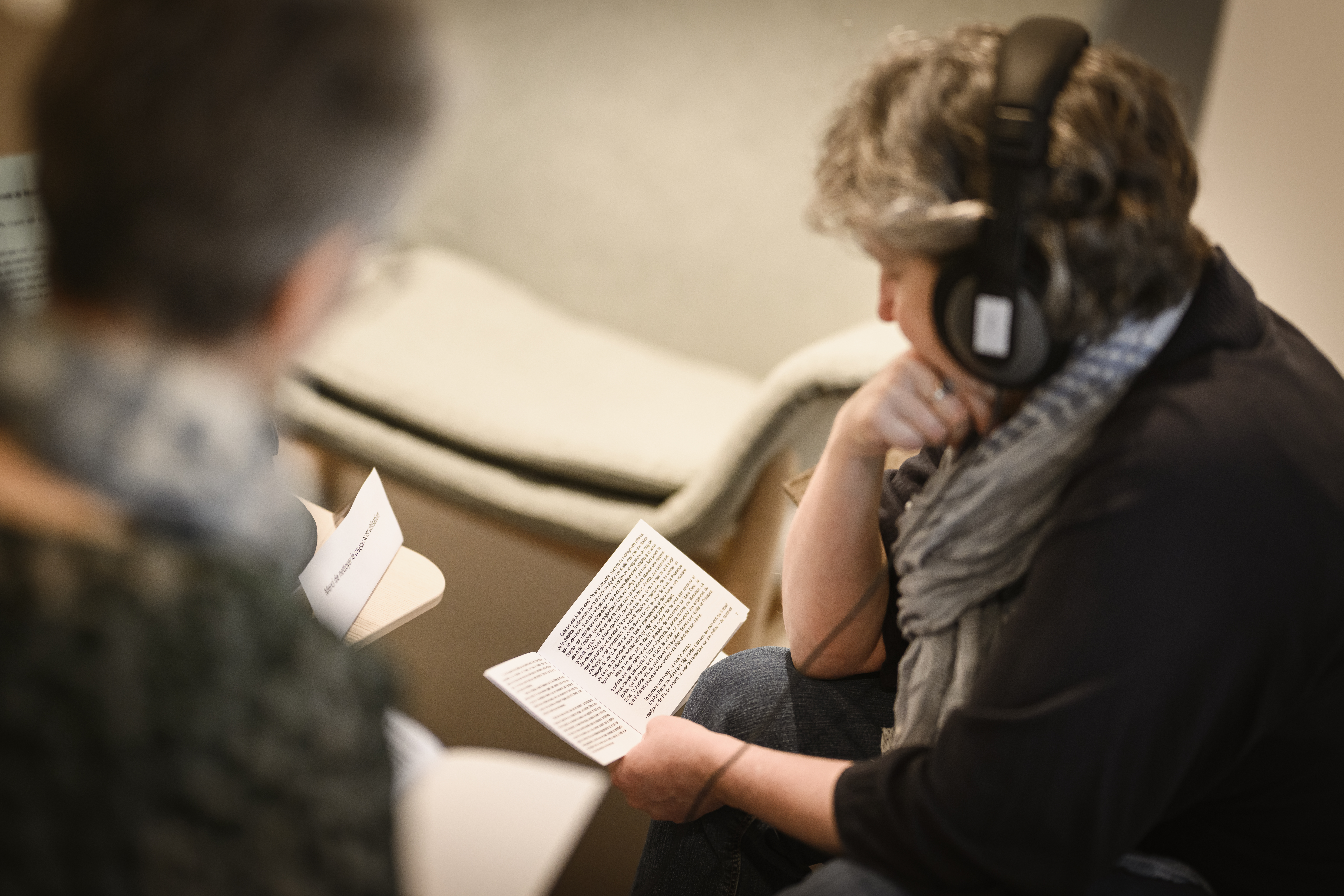 Inauguration de l'Espace Maurice Zundel à Lausanne, dimanche 21 avril 2024. (© Gabriel Monnet)