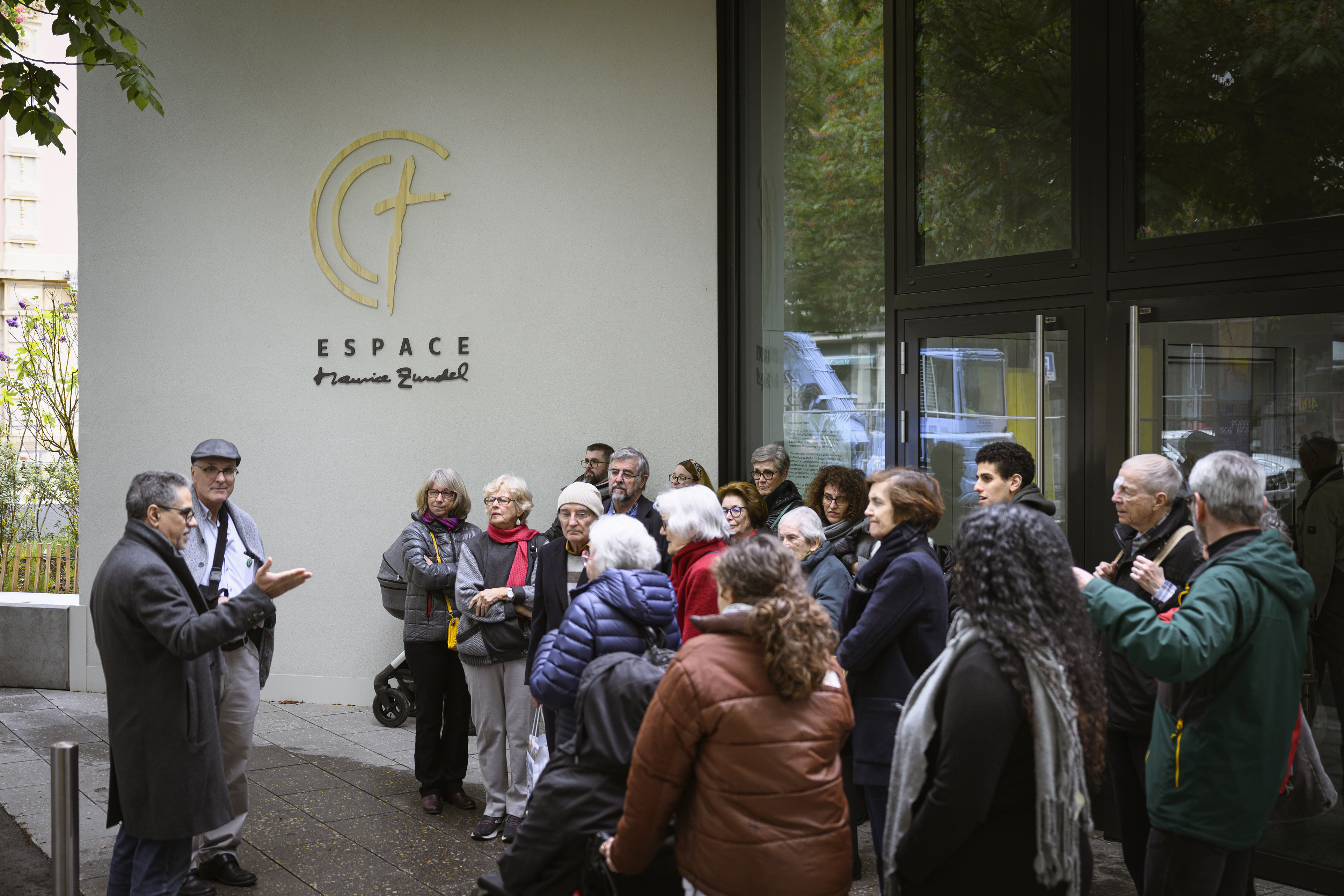 Inauguration de l'Espace Maurice Zundel à Lausanne, dimanche 21 avril 2024. (© Gabriel Monnet)