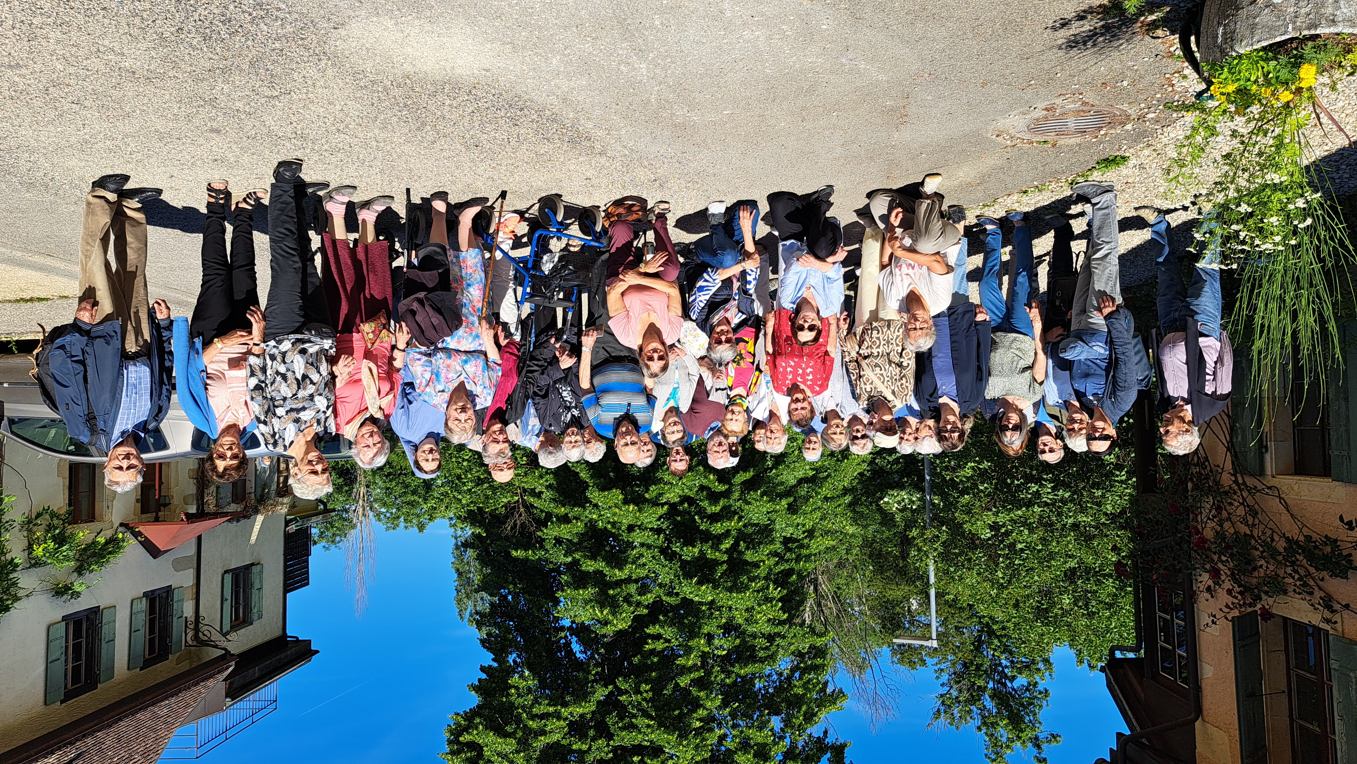 Sortie du groupe Coss'Ainés du 13 juin 2024. Photo de groupe
