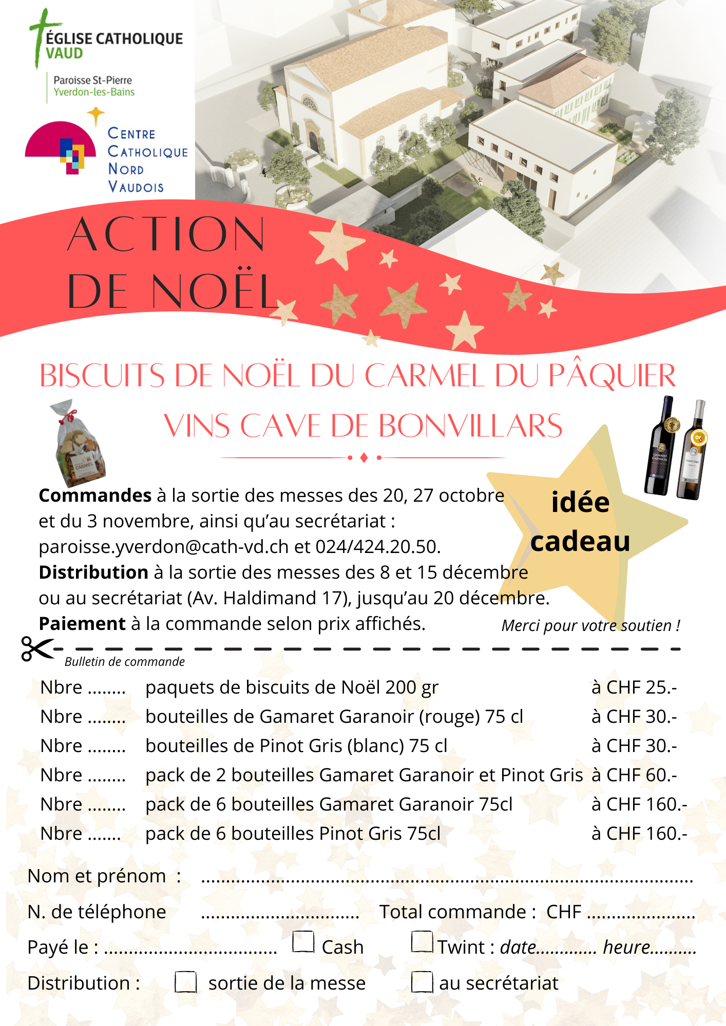 Action biscuits et vins