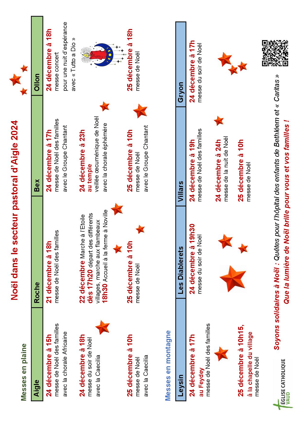 Affiche de Noël 2024
